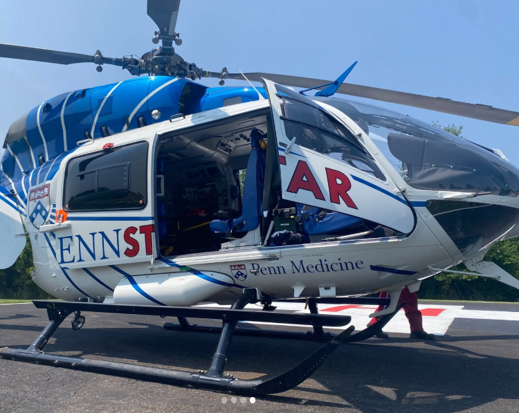 Medical helicopter requested after woman’s leg run over in Whitemarsh ...