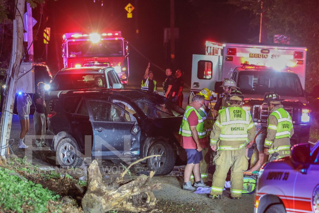 BREAKING: One transported to hospital after vehicle overturns in Whitpain Township: report